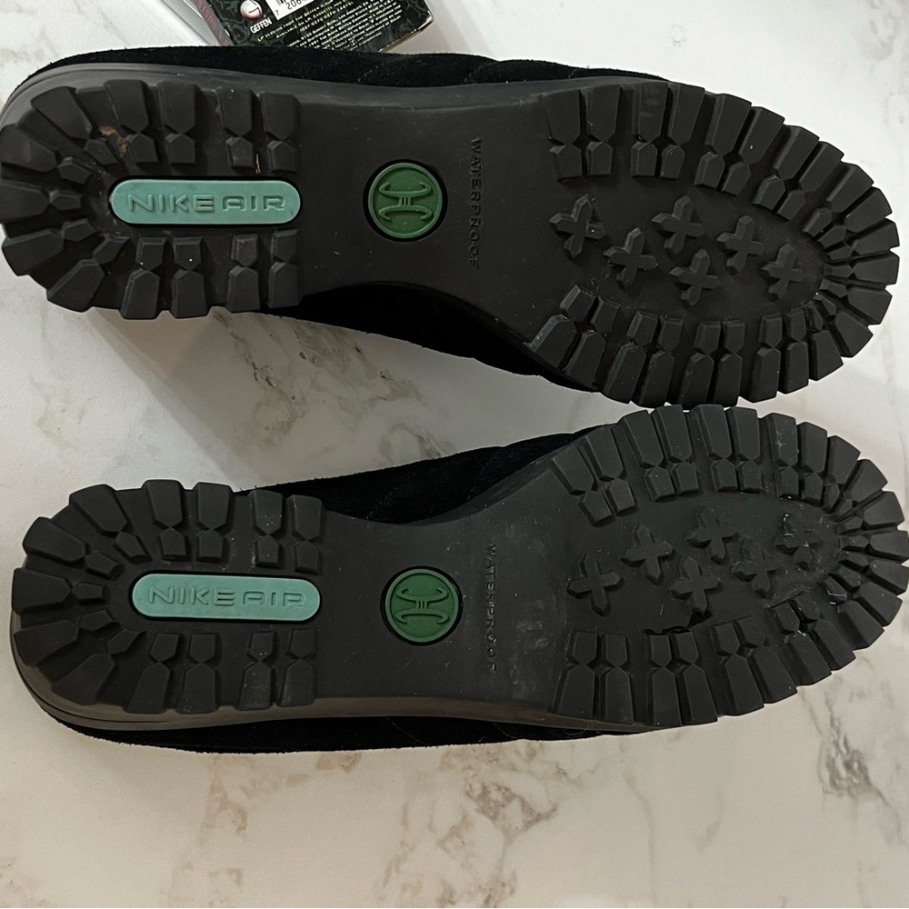 Cole Haan x Nike Air Collab Womens Clogs sz 9.5 Suede Waterproof Shoes Mules - Picture 10 of 12